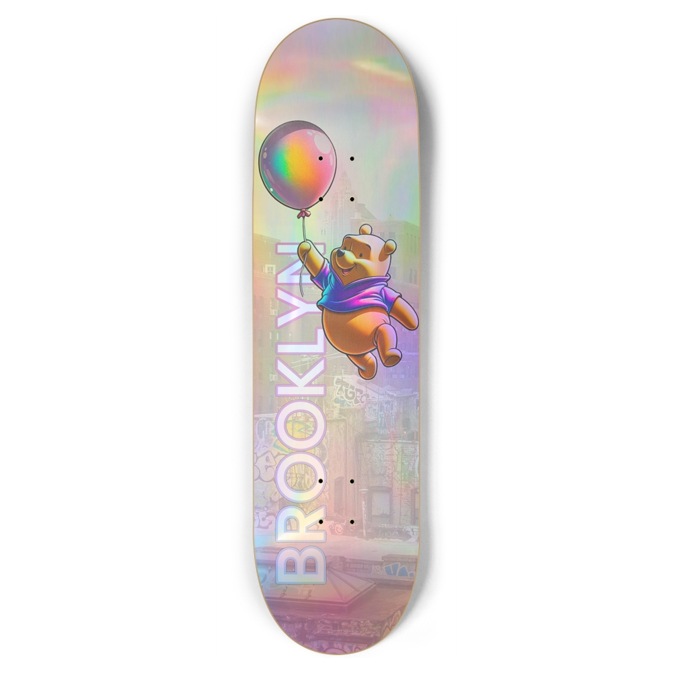 Floating in Brooklyn  Holographic Foil