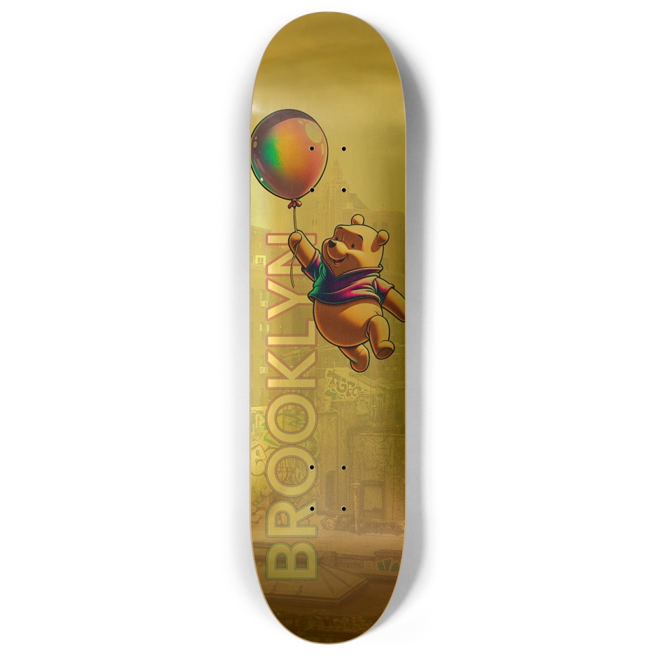 Floating in Brooklyn Gold Foil